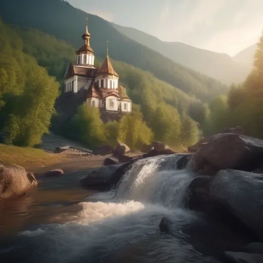Манявський скит і водоспад – духовна перлина Карпат