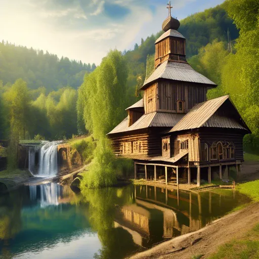 Манявський скит і водоспад – духовна перлина Карпат