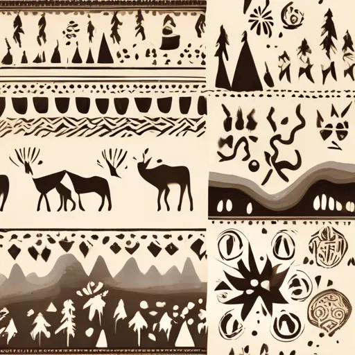 Петрогліфи і наскельні малюнки в Карпатах