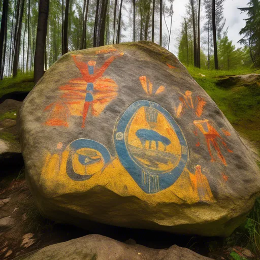 Петрогліфи і наскельні малюнки в Карпатах