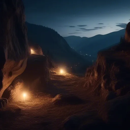 Печери, де проводять нічні тури зі смолоскипами