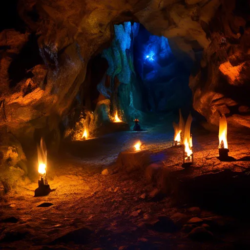 Печери, де проводять нічні тури зі смолоскипами