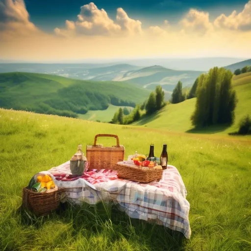 Пікнік на полонині з пастухами