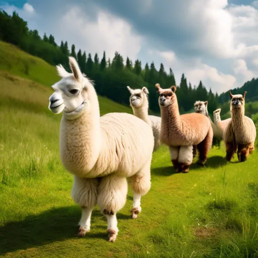 Прогулянки з ламами і альпаками у Карпатах