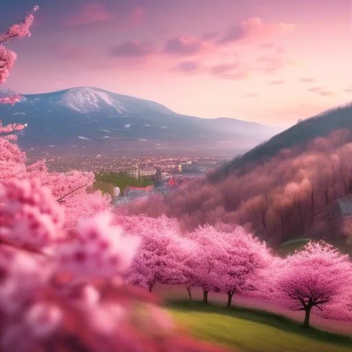 Сакури Ужгорода: весняний вибух рожевих барв