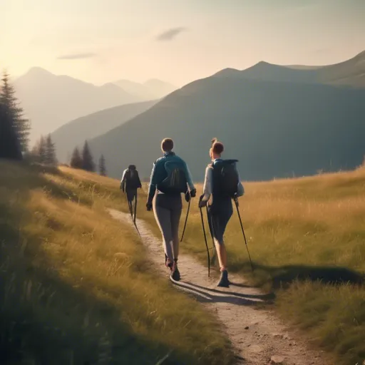 Скандинавська ходьба в горах — маршрути і поради