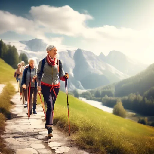 Скандинавська ходьба в горах — маршрути і поради