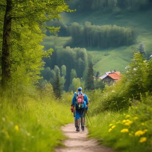 Скандинавська ходьба в горах — маршрути і поради