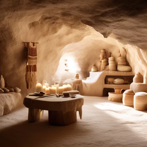 Соляні кімнати в природних печерах